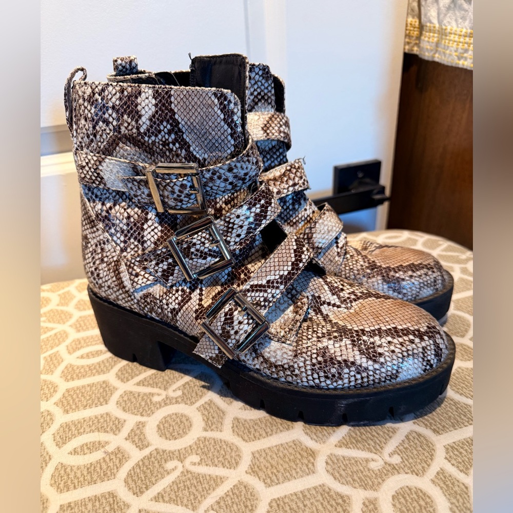 BP. Snakeskin boots size 8 Nordstrom